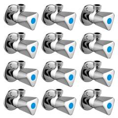 Snowbell Acura Brass Chrome Plated Angle Faucet (Pack of 12)
