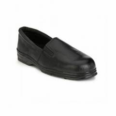 mBold 44 Steel Toe Black Safety Shoes, Size: 3