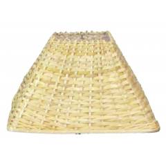 Aadhya Creations AC Square Tapered Bamboo Lamp Shade, AC13LS029