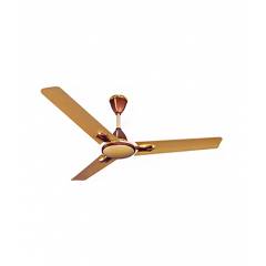 Crompton Greaves Flavia Decorative Ceiling Fans Gold Brown Sweep 1200mm
