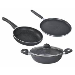Prestige Omega Deluxe Granite BYK Kitchen Set, 36316