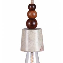 Tezerac 25W E-27 Tornio Marble Pendant Lamp, TEZ-LL- 154