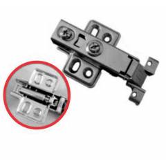 Zaha 0 Crank Aluminium Hydraulic Profile Hinge, ZHH-022-A