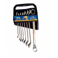 Tata Agrico 8 Pieces Ring Spanner Set with Plastic Box Packing, SPR015