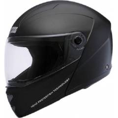 Studds Elite Flip Up Black Flip up Helmet, Size: L