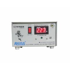 Rahul V-333c Digital 600 VA/2A/100-290V 1 Refrigerator 90 to 185 Litre 5 Step Automatic Copper Digital Stabilizer