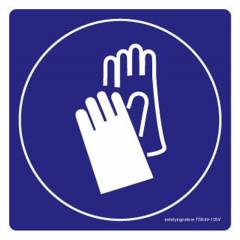 Safety Sign Store Safety Gloves-Graphic Sign Board, FS649-210V-01