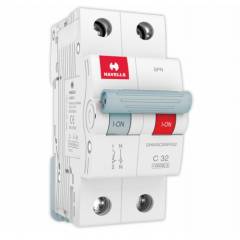 Havells Euro-II 32A SPN C Curve MCB, DHMGCSNF032