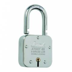 Link 65mm Brass and Steel Atoot Padlock, 65205-BLPL-65