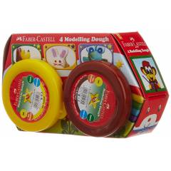 Faber-Castell Modeling Dough, 2005502 (Pack of 4)