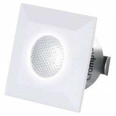 Crompton Star Domestic 2W Square LED Spot Light, LSSS2-CDL (Pack of 4)