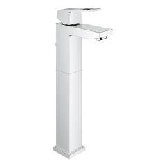 Grohe 1/2 Inch Extra Large Euro Cube Single Lever Basin Mixer, 23136000
