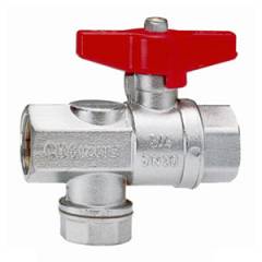 CIM 620 Ball Valve with Strainer, Size: 25 mm