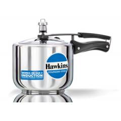 Hawkins Stainless Steel 3 Litre Tall Pressure Cooker, B33