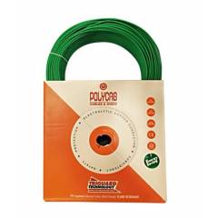 Polycab FR PVC Green 90m Wire, Size: 1.5 sq mm