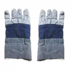 Kasa Life Denim Safety Hand Gloves with Inner Blanket (Pack of 10)