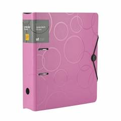 Callas 3 Layer Polymer Elite Executive/Corporate Series Lever Arch File, Set of 2, Pink