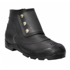 Hillson No Risk Steel Toe Black Gumboot, Size: 6