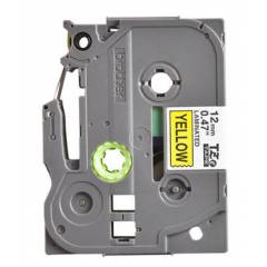 Brother 12mm Black on Yellow Label Tape, TZE 631