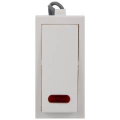 Anchor Roma 10AX 1 Way Switch with Neon(Pack Of 20), 21033