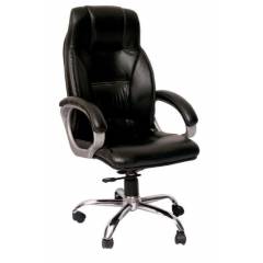 VJ Rex Executive High Back Chair, Colour: Black