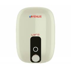 Venus 15 Litre Ivory & Black Lyra Storage Water Heater, 15R