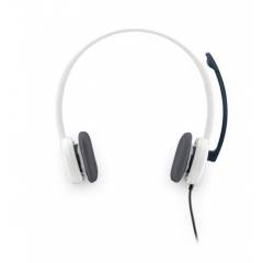 Logitech H150 White On-Ear Headphone with Mic