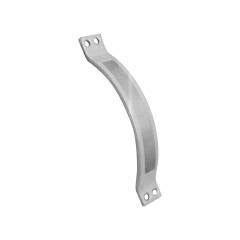 SmartShophar 10 Inch Stainless Steel Silver Winfol Cabinet Handle, 64724-SCH-SS10