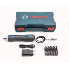 Bosch GO Kit Professional Cordless Screwdriver with 33 Bits Set