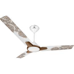 Standard 3 Blades Qite 1200 mm White Honey Ceiling Fan