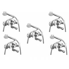 Oleanna SPEED Telephonic with Crutch Wall Mixer, SD-09 (Pack of 5)