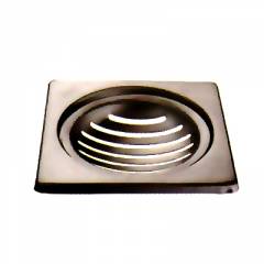 Jayna Topaz Gold TGS 140 Matt Floor Drain, Size: 140 x 140 mm