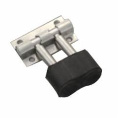 Plaza Double Stopper Stainless Steel Locks (Pack of 10)