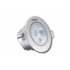 Wipro Garnet 5W Round LED Downlighter, D210527 (Pack of 10)