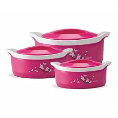 Milton Marvel 3 Pieces Assorted Casserole Set, M1002-MMC-IN