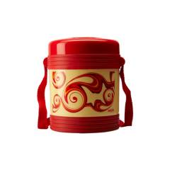 Milton Vector 4 Container Red Lunch Box, M1008-MVLB-RD