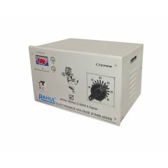 Rahul C-6000 c6 Digital 6kVA/24A/90-260V Mainline Use Up to 6kVA Load Raf & Taf Autocut Copper Digital Voltage Stabilizer