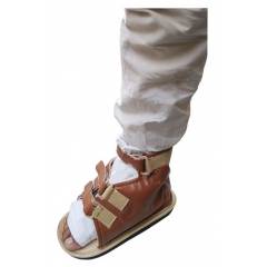 Shakuntla Cast Shoes Foot Support Plaster Shoe Cover, Size: Medium