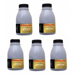 Dubaria Extra Dark Powder Toner Cartridge For HP & Canon Printers (Pack of 5)