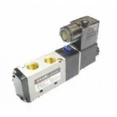 Akari 3/8 Inch 5/2 Way German Type Single Solenoid Valve, S-523