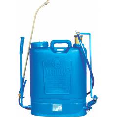 Neptune Blue Knapsack HDPE Tank with 8 Nozzle Set Garden Sprayer, Capacity: 16 L