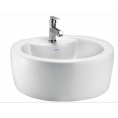 Cera Coupe Table Top Wash Basin, 1045A, Colour: Snow White
