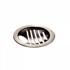 Jayna Opel Gold ORG 02 DP Matt Floor Drain, Size: 114 mm