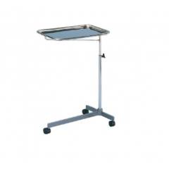 Tripti TS-054 Mayo Instrument Trolley with Stainless Steel Tray