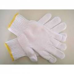SKTC Knitted White Safety Gloves, 40g (Pack of 10)