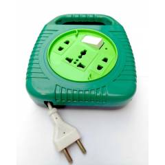 Bizinto Round 3 Socket 1 Switch Flex Box Long Wire Extension Board, SPS-LONG-200