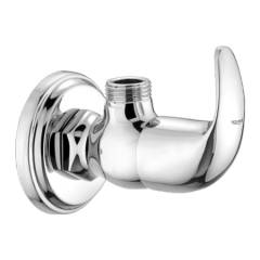 Eauset Oblo Single Lever Angular Stopcock with Wall Flange, FOB031
