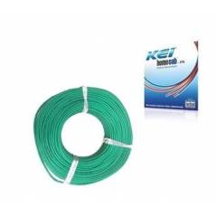 KEI 4sqmm Single Core 90m Green FRZH Banfire Unsheathed Industrial Multistrand Cable
