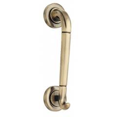 Spider 10 Inch Brass On Rose Pull Handle, BPR510AB (Pack of 2)