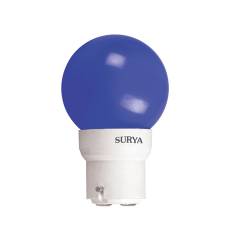 Surya 0.5W Blue LED Round Lamp